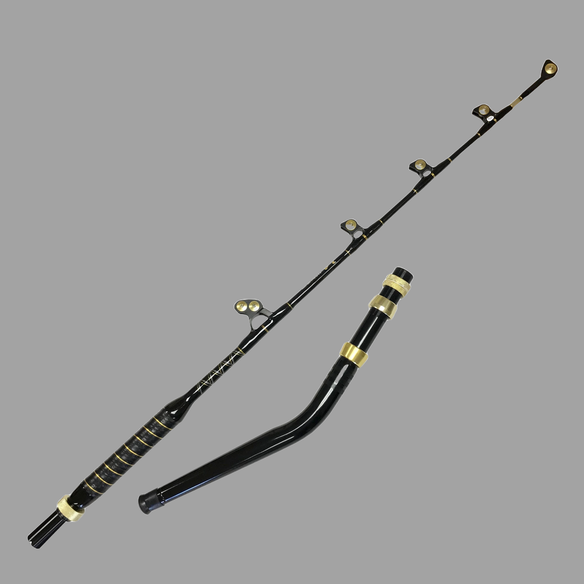 baitcasting rod butt section size Bent Butt Trolling Fishing Rod