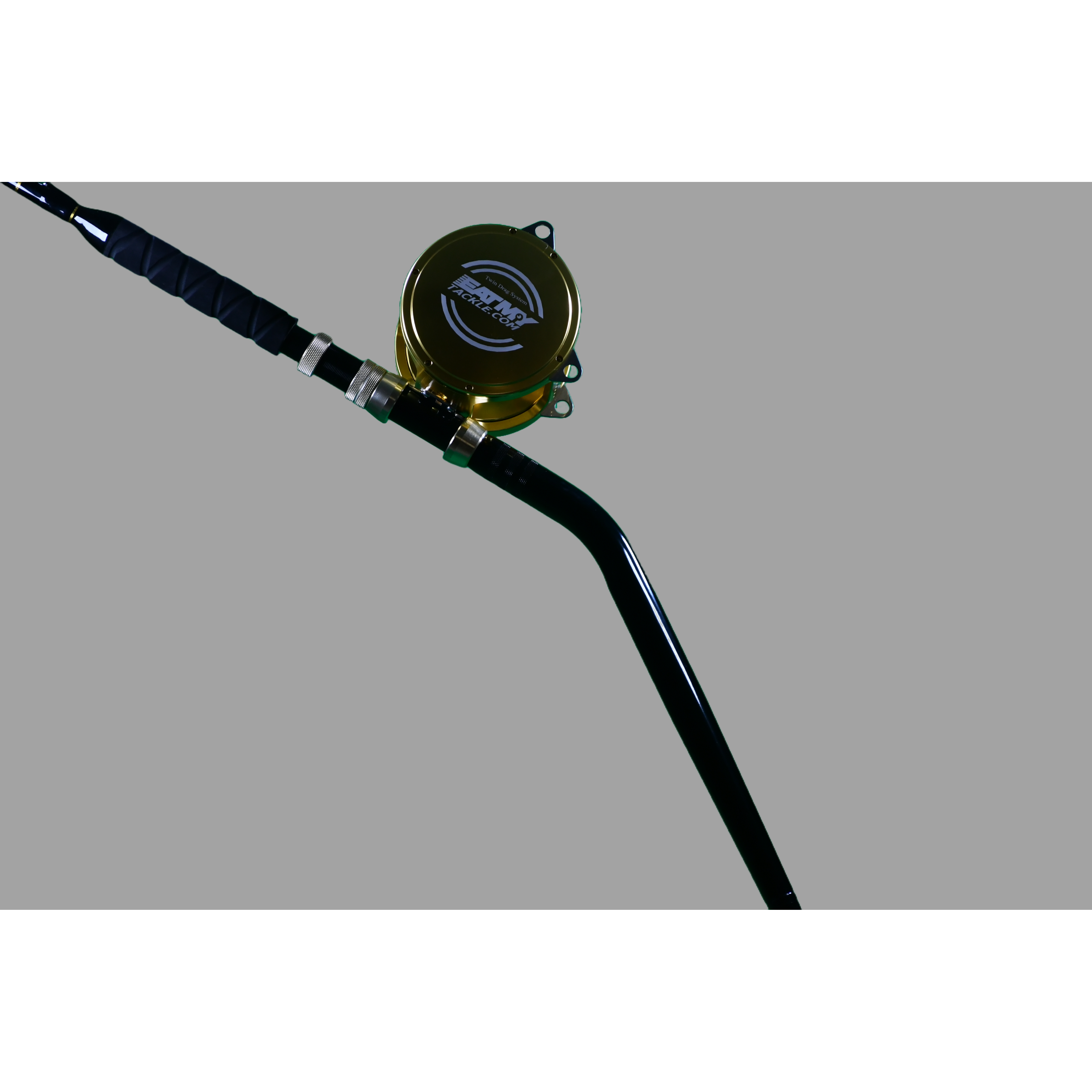 80 Wide 2 Speed Reel + 160-200 lb. Swingtip Fishing Rod