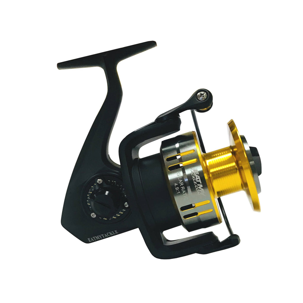 Tempo Persist Spinning Reel - Saltwater and Freshwater Fishing Aluminum  Body 7 1 for sale online