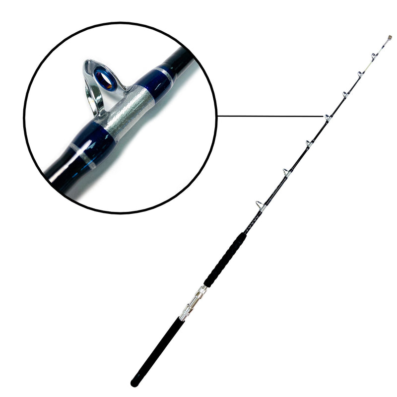 Grouper Getter Fishing Rod | 6ft. | 30-50 lb. | Heavy/Fast | Roller Tip | Carbon Blank
