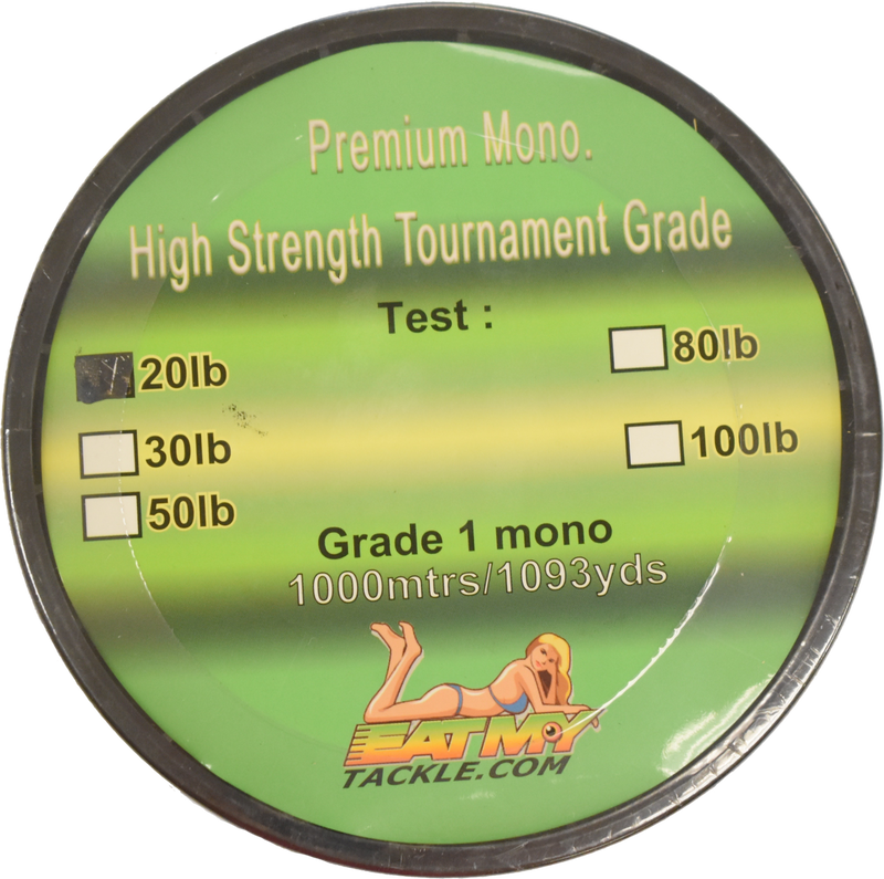 Monofilament Fishing Line - Premium Tournament Grade, 1000 Meter Spool, Fishing Tackle - Eat My Tackle