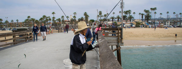 Fishing Rod Holder For Public Piers