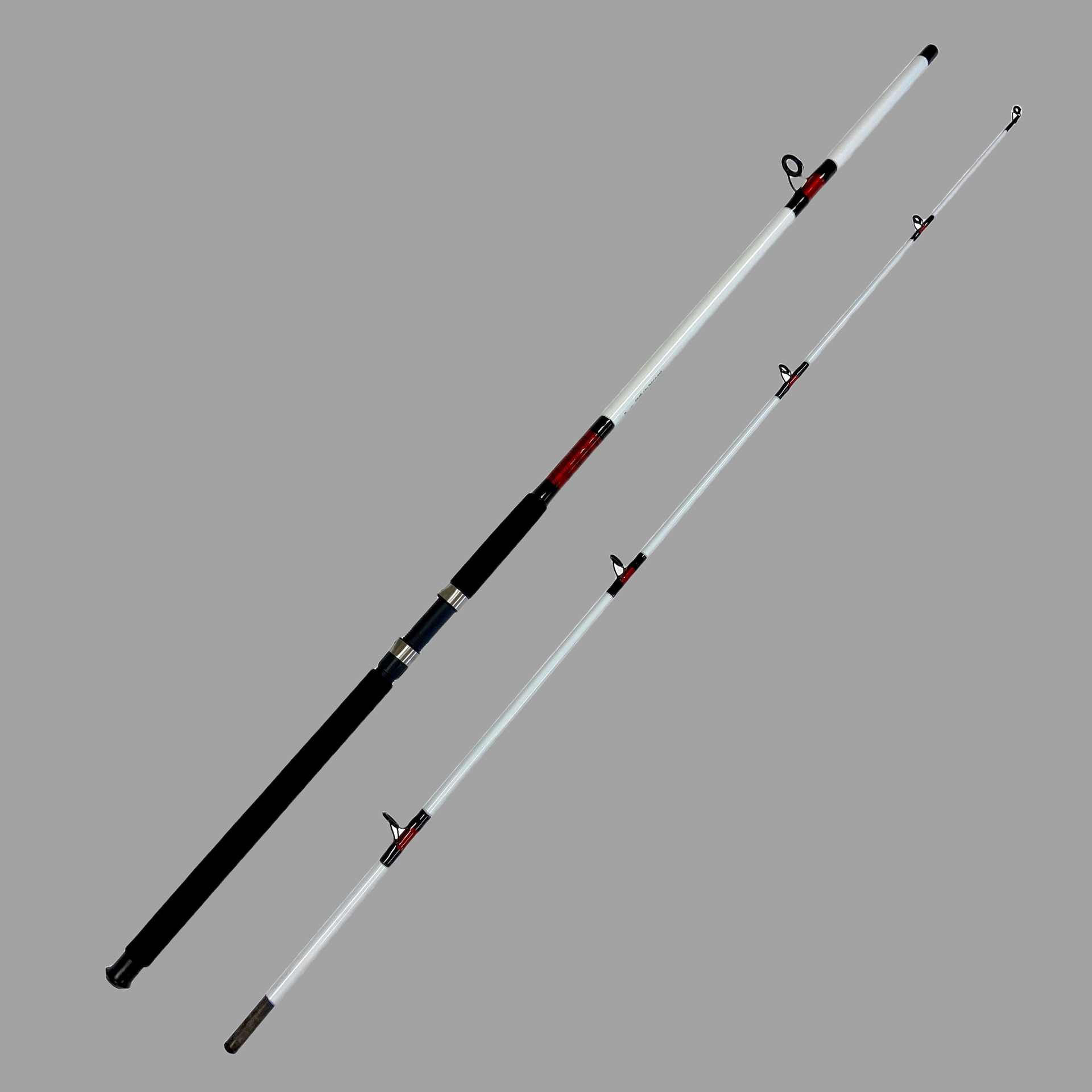 15 foot surfing fishing pole White Beast 15-30 lb. 10 ft. Surf Rod