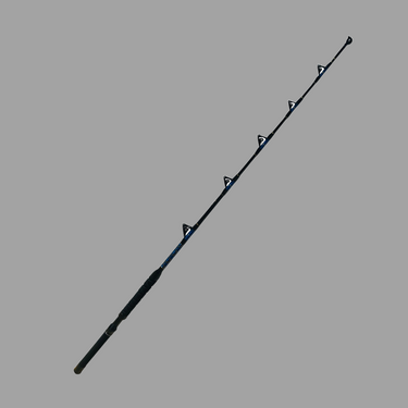 Black & Blue Roller Guide Boat Rod