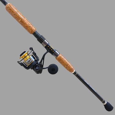 ezgo 200 fishing rod and reel E-Rod Gulf Coast Combo | Rod, & J-Braid Line Standard Quick Swap Butt / Silver / Daiwa J-Braid 8x - Multi-Color The Anti E-Rod Gulf Coast Edition |