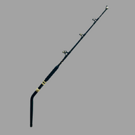 130W 2-Speed Reel on a Bent Butt Tournament Rod