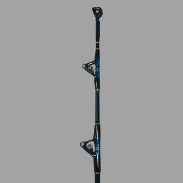 best fishing pole rollers Black and Blue Roller Guide Fishing Rod – Eat My Tackle