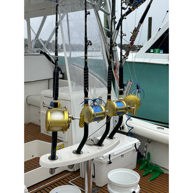 blows and row made in to a fishing reel 130W 2-Speed Reel on a Bent Butt Tournament Rod – Eat My Tackle