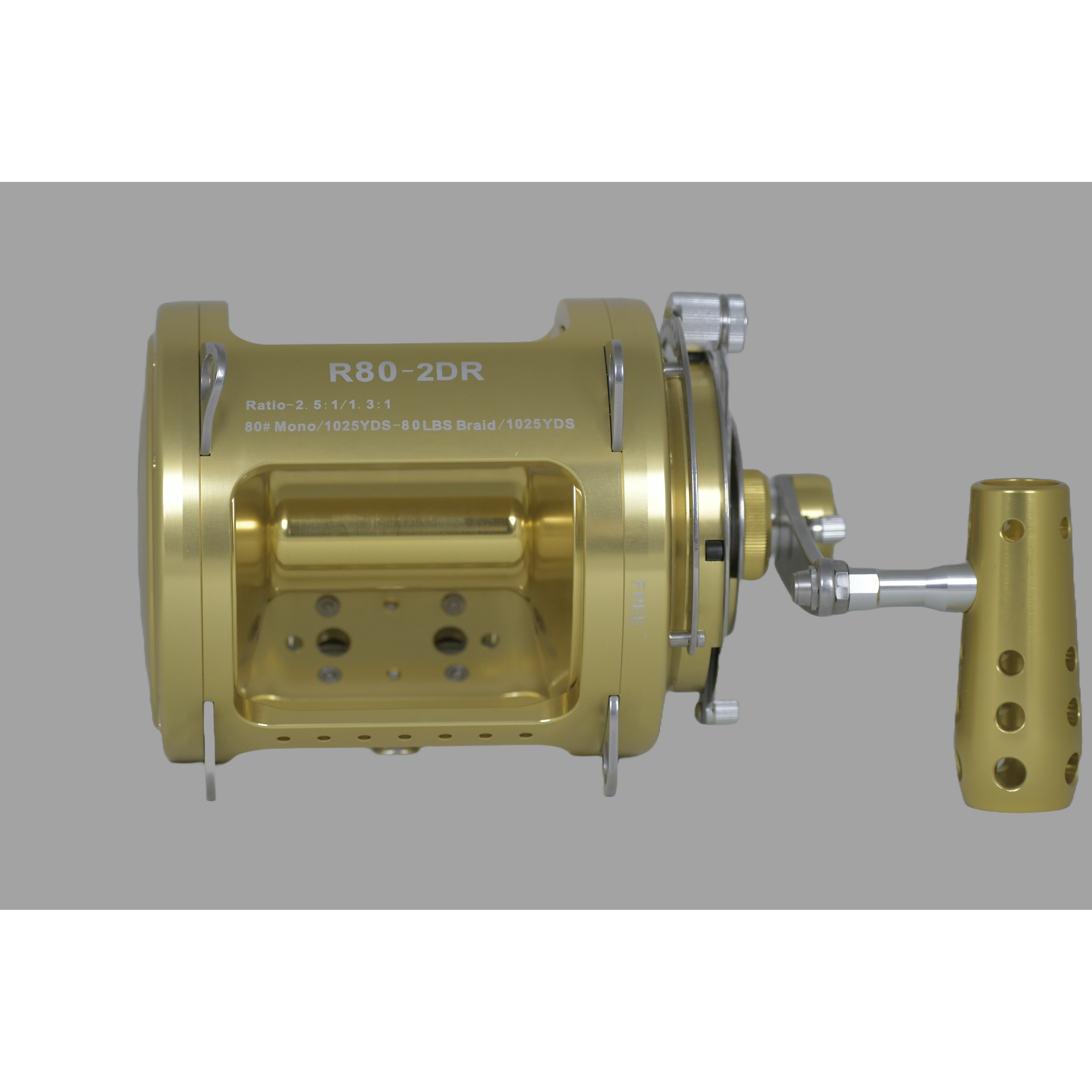 80W 2-Speed Fishing Reel | Eat My Tackle