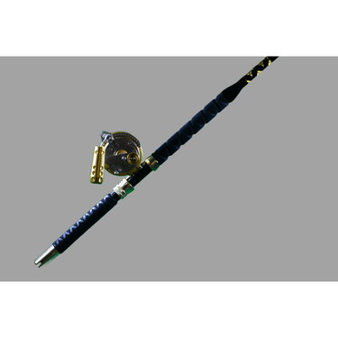 30W 2-Speed Reel on a Blue Marlin Tournament Edition Rod