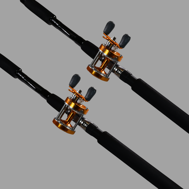 7 ft. Sabiki Bait Fishing Rod & Baitcaster Reel Combo