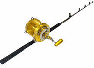 130W 2-Speed Reel on a Tournament Edition Straight Rod