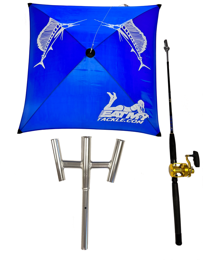 AFTCO FISHING KITE WITH KITE ROD - sporting goods - by owner