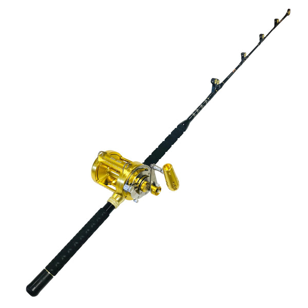 50W 2-Speed Reel on a Tournament Edition Straight Rod