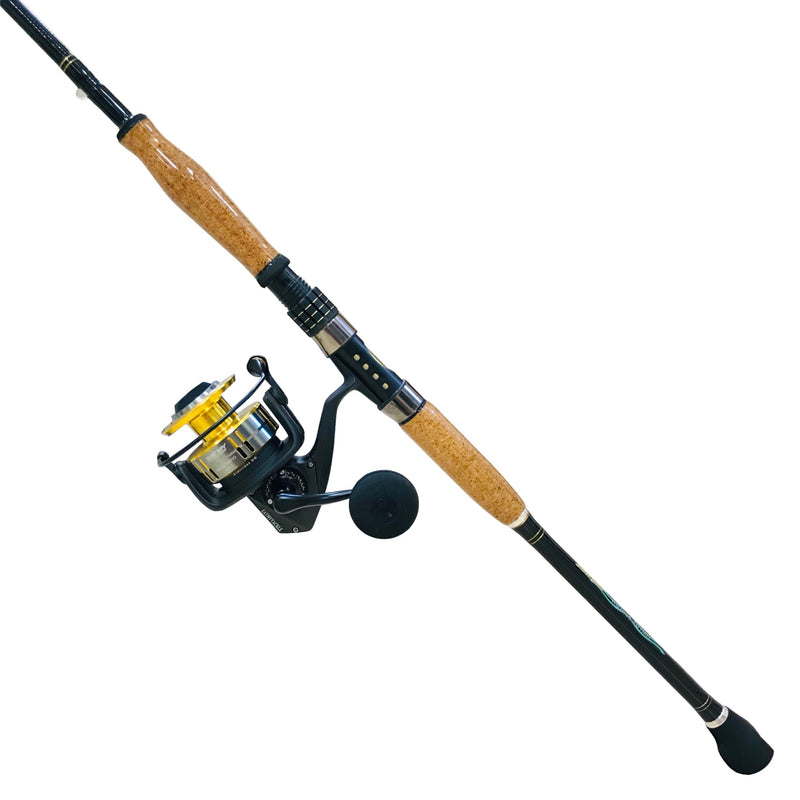 7'Complete Saltwater Kit Fishing Rod and Reel Spinning Combo,tech