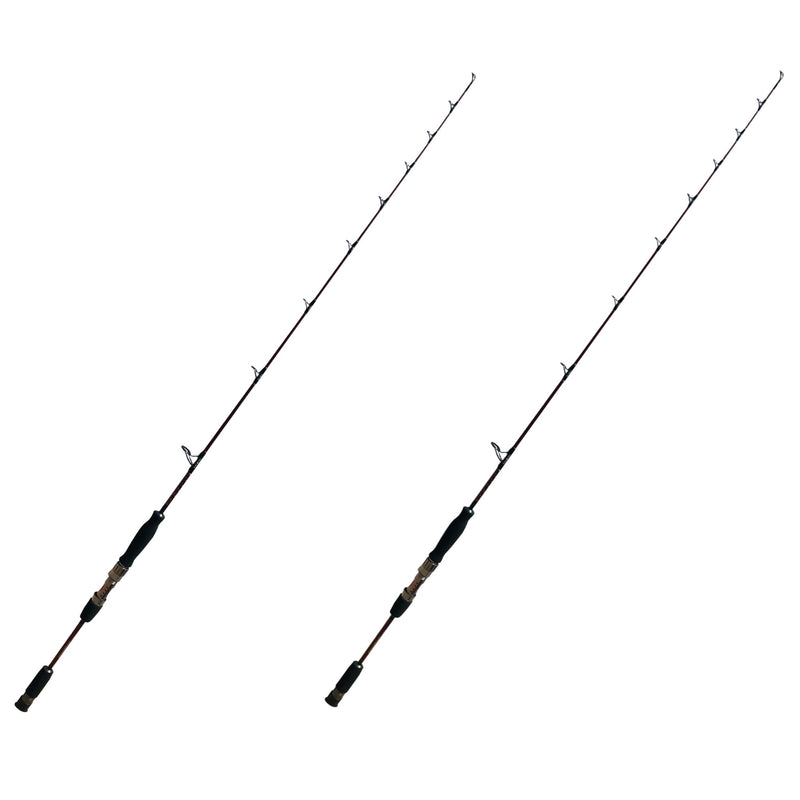 SALTWATER 2-PIECE JIGGING Jig Spinning Rod (Length:1.6M) Fishing Rod $65.30  - PicClick AU