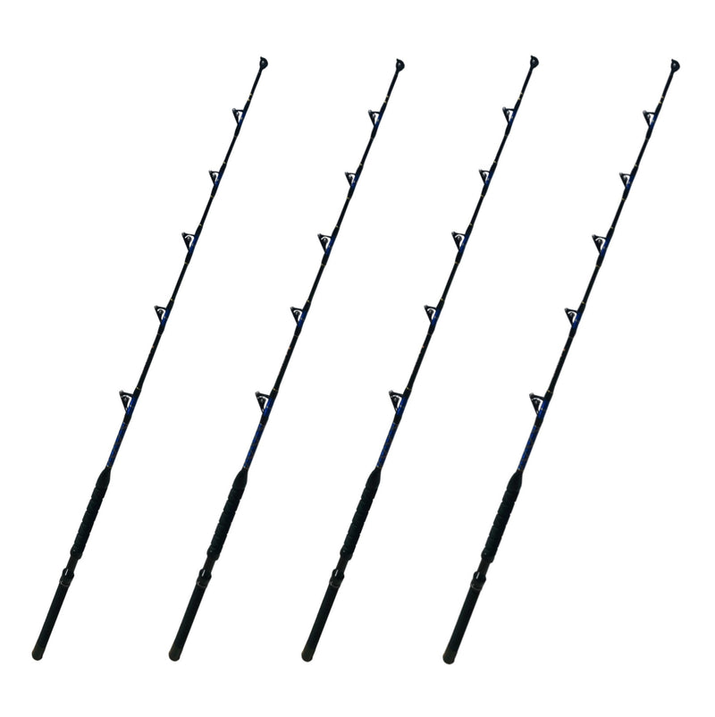 All Roller Guide Fishing Rod - Big Game Boat Pole, Size: 4 Pack
