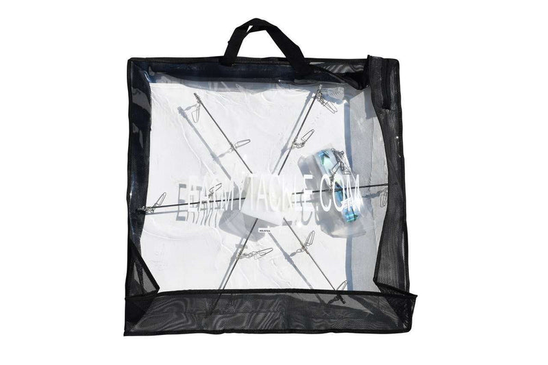 thumbnail image 2 of Ballyhoo Strip Dredge With 67 Ballyhoo Strips - 24" Diameter, 6 Stainless Arms, High-Reflective Bait 2 of 12