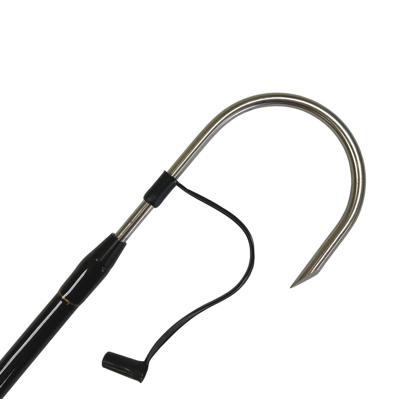 EatMyTackle Classic Hooked Gaff | Stainless Steel - Fiberglass Handle