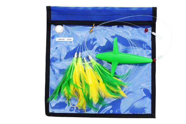 Bird Teaser Feather Daisy Chain 3 Pack - Assorted Color Fishing Lures, Fishing Lures - Eat My Tackle