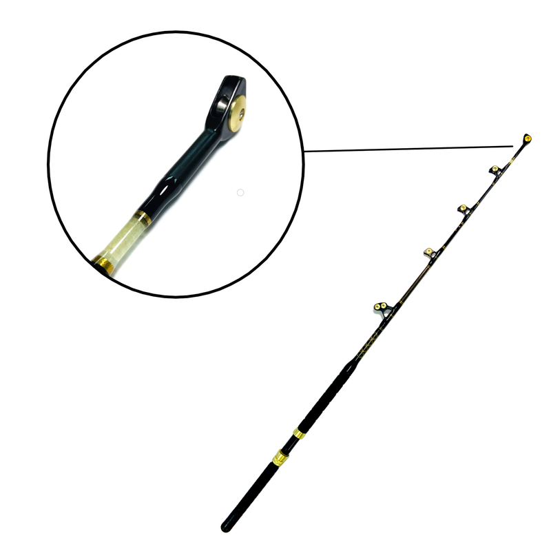 130W 2-Speed Reel on a Tournament Edition Straight Rod
